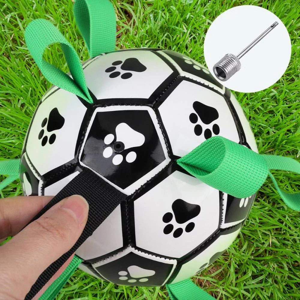 Dog Balls Indestructible Dog Soccer Ball Interactive Dog Ball for Large Dogs Herding Ball for Medium Small Dogs Outdoor Christmas Dog Toys Stocking Large Soccer Ball for Dog Giant Yard Puppy Toy