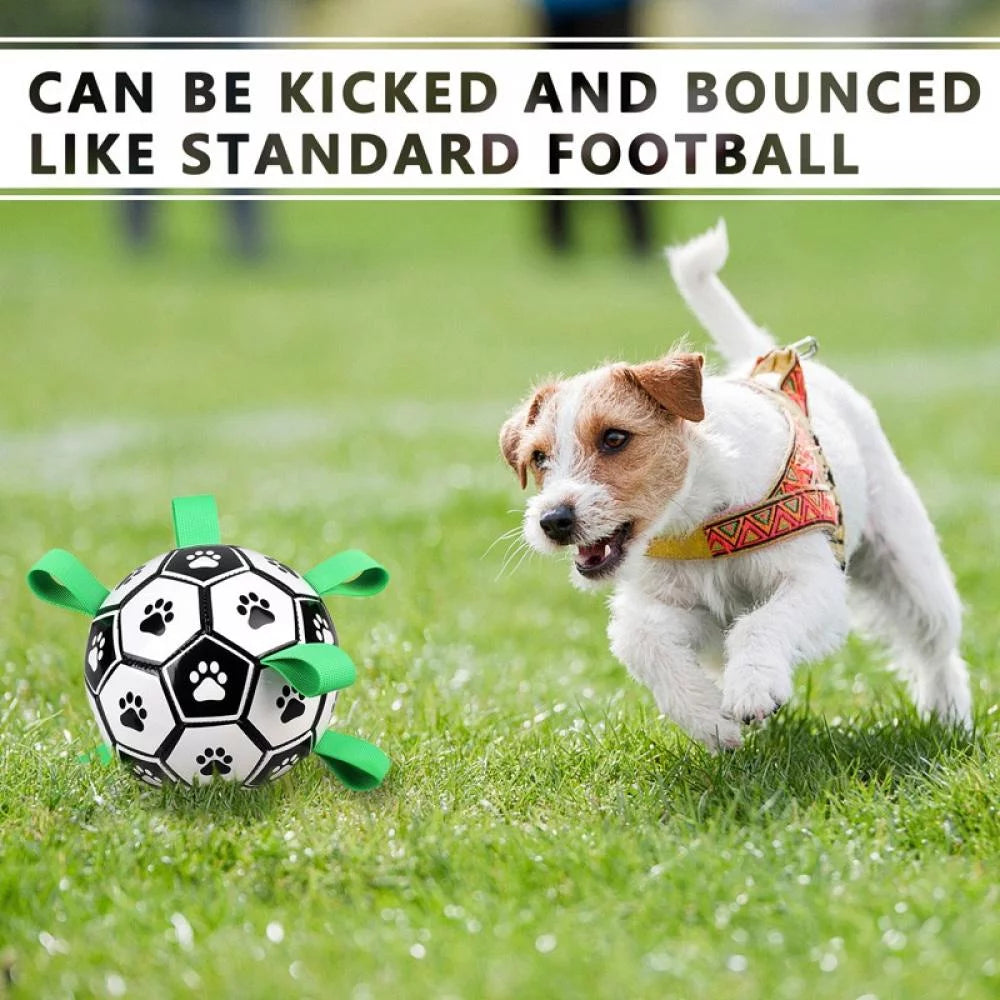 Dog Balls Indestructible Dog Soccer Ball Interactive Dog Ball for Large Dogs Herding Ball for Medium Small Dogs Outdoor Christmas Dog Toys Stocking Large Soccer Ball for Dog Giant Yard Puppy Toy