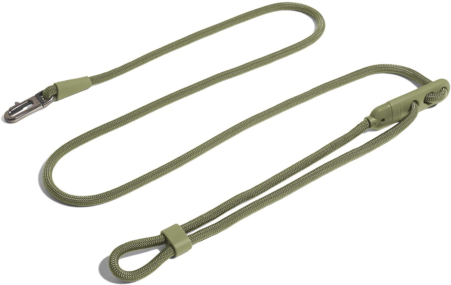 Army Green 3-In-1 Hands-Free Dog Leash, Versatile Crossbody Rope Leash, Adjustable Long Leash